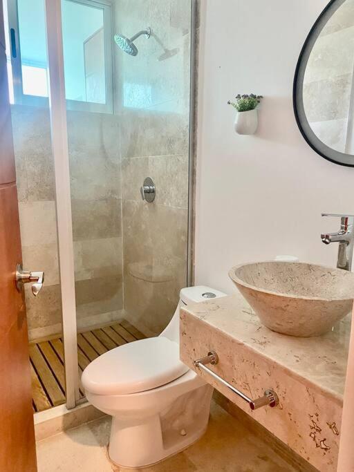 Departamento Xhelin Maya, Exclusivo En Playa Del Carmen, Quintana Roo Exterior foto